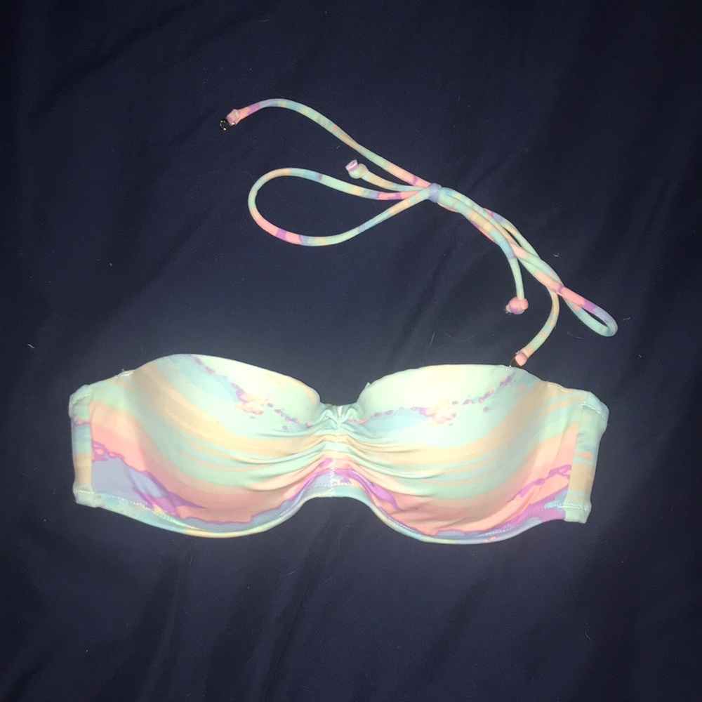 Victoria’s Secret Push-Up Bandeau Bathing Suit Top